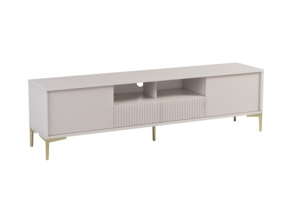 TV Lowboard TV Schrank Board Fernsehschrank Sideboard Modern Edelstahl
