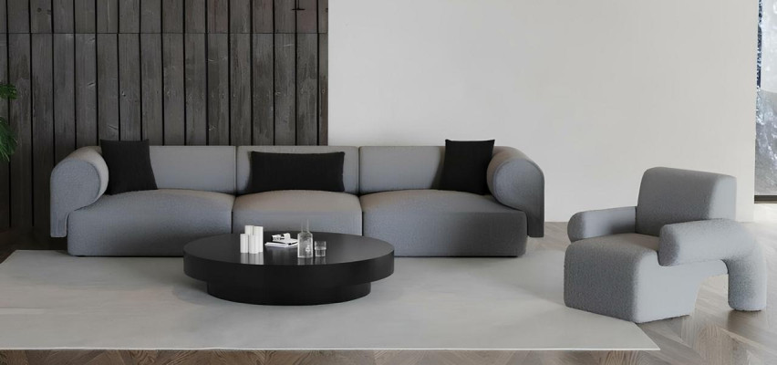 Sofa in modernem Design für einen gemütlichen Raum