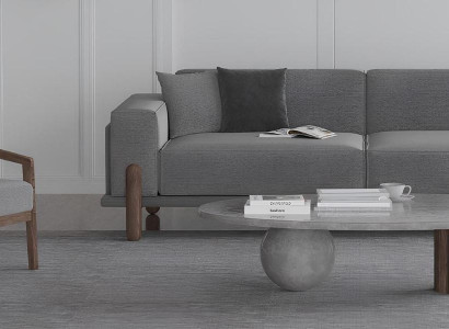 Sofa mit Sessel    Komfort, der immer in greifbarer Nähe ist