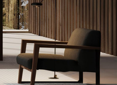 Sessel in modernem Design Gepolstertes Modell für gemütliches Wohnen