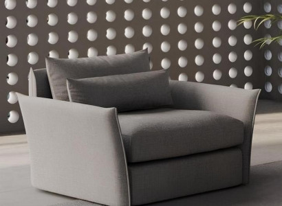 Sessel Ein moderner Akzent der Gemütlichkeit im Wohnzimmer