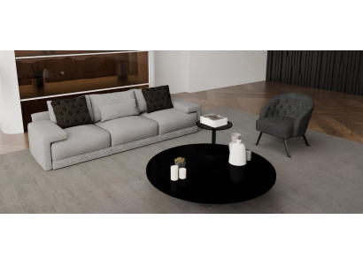 Sofa mit Sessel in einem stilvollen Design Komfort, der stilvoll aussieht