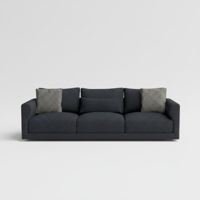 Sofa 3 Sitzer mit Sessel  Weichheit und Stil in jedem Detail