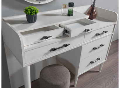 Schminktisch modern Holz Schlafzimmer Kosmetiktisch mit Spiegel