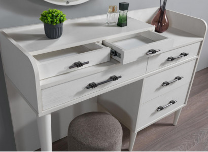 Schminktisch modern Holz Schlafzimmer Kosmetiktisch mit Spiegel