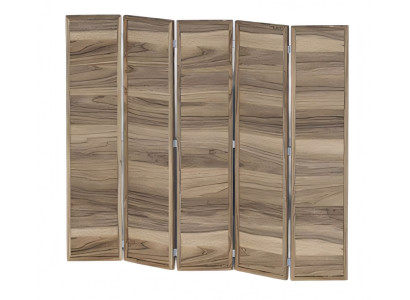 Brauner Raumteiler aus MDF modern und stilvoll