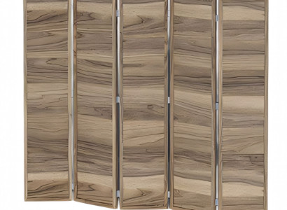 Brauner Raumteiler aus MDF modern und stilvoll