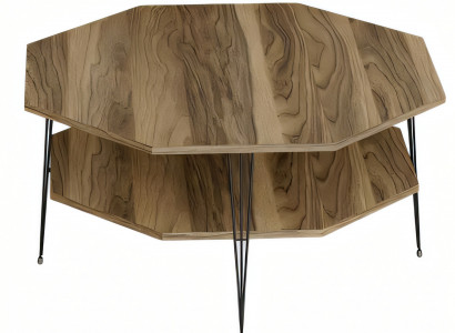 Moderner Couchtisch aus Holz in Braun