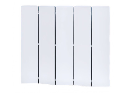 Eleganter weißer Raumteiler aus MDF für stilvolle Raumgestaltung