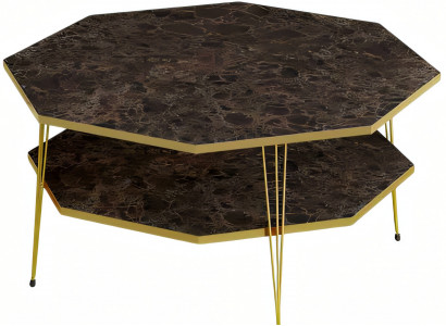 Moderner Couchtisch aus Holz in Braun