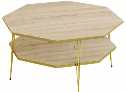 Moderner Couchtisch aus Holz in Braun