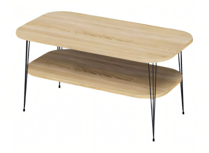 Eleganter brauner Couchtisch aus Holz mit zeitlosem Design