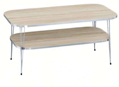 Eleganter brauner Couchtisch aus Holz mit stilvollem Design