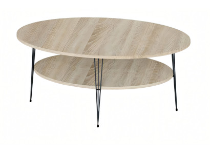 Eleganter brauner Couchtisch aus Holz mit modernem Design