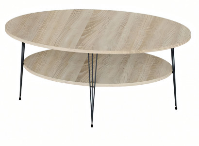 Eleganter brauner Couchtisch aus Holz mit modernem Design