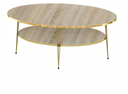 Eleganter Couchtisch aus Holz in Braun für modernes Wohnzimmer