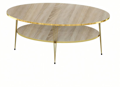 Eleganter Couchtisch aus Holz in Braun für modernes Wohnzimmer