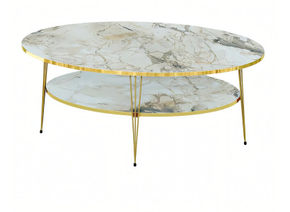 Vielseitiger Mehrfarbiger Couchtisch aus Holz mit modernem Design