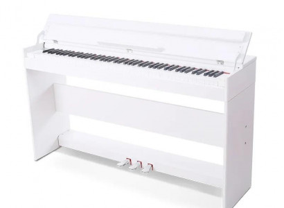 Digitales Klavier Piano Heimklavier Digital Keyboard 137cm Weiß