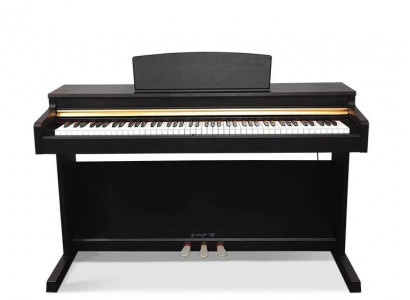 Digitales Klavier Piano Heimklavier Digital Keyboard 137cm Schwarz