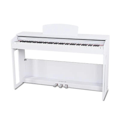 Digitales Klavier Piano Heimklavier Digital Keyboard 138cm Weiß