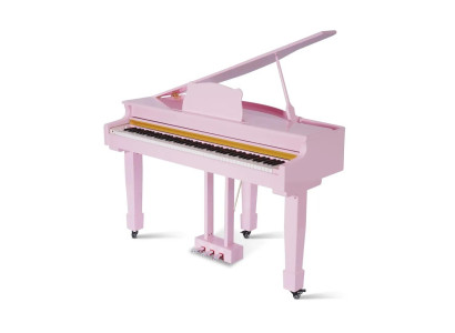 Pinkes Klavier Flügel  Digitalpiano Flügelklavier Hochglanz Piano