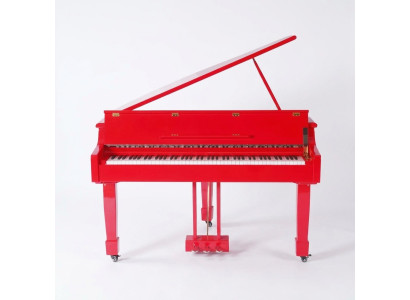 Roter Flügel Klavier Digitalpiano Flügelklavier Hochglanz Piano