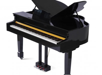 Schwarzes Klavier Digitalpiano Flügelklavier Hochglanz Piano Klaviere