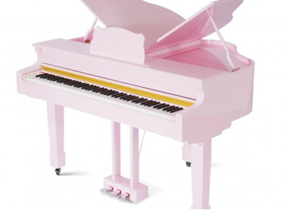 Pinkes Klavier Digitalpiano Flügelklavier Hochglanz Piano Klaviere