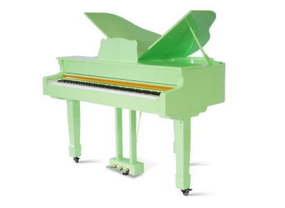 Klavier Digitalpiano Flügelklavier Hochglanz Grünes Piano Klaviere