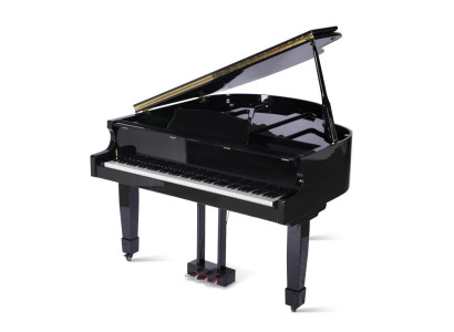 Digitalpiano Flügelklavier Klavier Hochglanz Schwarz Piano Klaviere