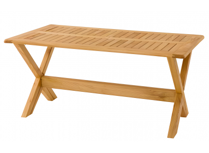 Eleganter brauner Esstisch aus Holz für modernes Esszimmer