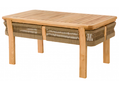 Eleganter brauner Esstisch aus Holz für modernes Zuhause