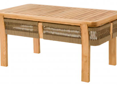 Eleganter brauner Esstisch aus Holz für modernes Zuhause