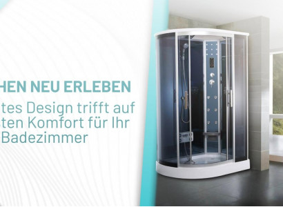 Designwanne Badewanne Acrylwanne Whirlpool Komfortwanne Massagewanne 170x80 cm