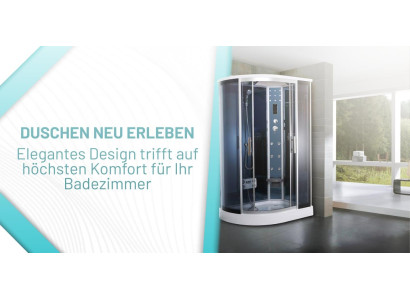 Luxuswanne Massage Badewanne Whirlpool Whirlwanne Hydromassagewanne 138x138 cm