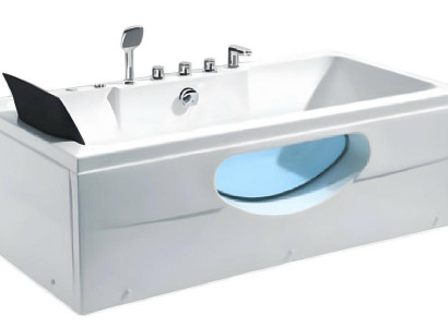Bad Luxuswanne Whirlpool Badewanne Wellnesswanne Blubberbad Wanne 170x85 cm
