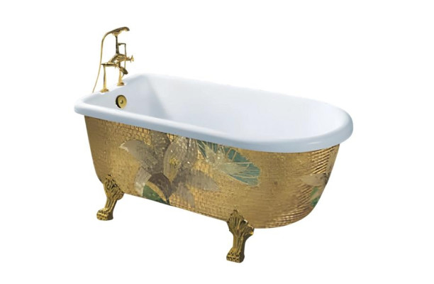 Luxuswanne Badewanne Relaxwanne Komfortwanne Design-Badewanne 150x76 cm
