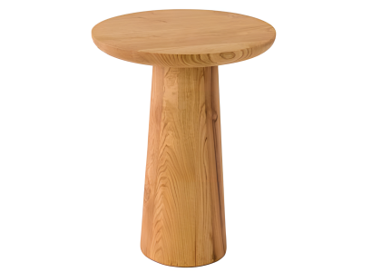 Beistelltisch aus Holz in Braun modern eleganter Stil