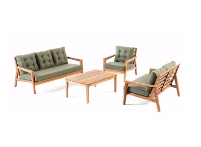 Gartenmöbel-Set  Design, das mit der Natur harmoniert