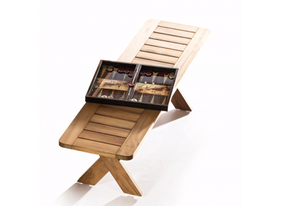 Bank Schönheit und Funktionalität in einem Detail