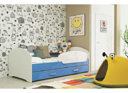 KINDERBETT JUGENDBETT BETT BETTEN Massivholz Echtholz MIT BETTKASTEN LUKI TS