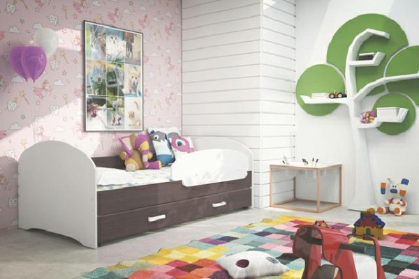 KINDERBETT JUGENDBETT BETT BETTEN Massivholz Echtholz MIT BETTKASTEN LUKI TS