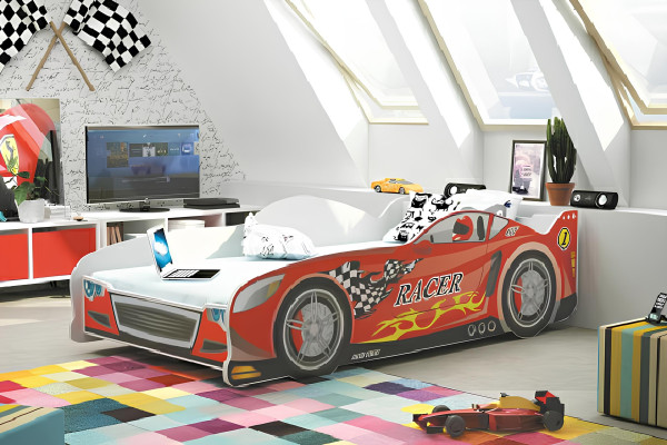 Kinderbett Bett Betten Sportwagen Fahrzeug Polizei Kinderbett Jugendbett Schlaf
