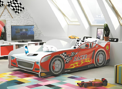 Kinderbett Bett Betten Sportwagen Fahrzeug Polizei Kinderbett Jugendbett Schlaf