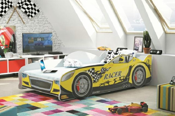 Kinderbett Bett Betten Sportwagen Fahrzeug Polizei Kinderbett Jugendbett Schlaf