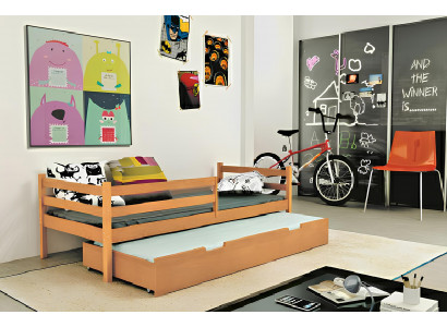 Doppelbett Ausziehbett Zwei Betten Schublade Bett Kinderbett Holzbett Hochbett