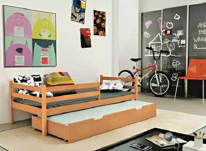 Doppelbett Ausziehbett Zwei Betten Schublade Bett Kinderbett Holzbett Hochbett