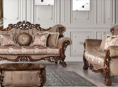 Sofagarnitur 3+3+1+1 Sitzer Couchtisch Garnitur Sessel Sofas Sitz Stoff Set 5tlg