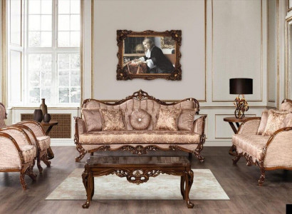 Sofagarnitur 3+3+1+1 Sitzer Couchtisch Garnitur Sofa Sessel Sofas Set 5tlg.